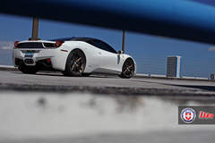 Ferrari 458 on HRE S104
