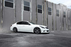 Infiniti G37 Sedan on Velgen Wheels Classic5 Matte Gunmetal