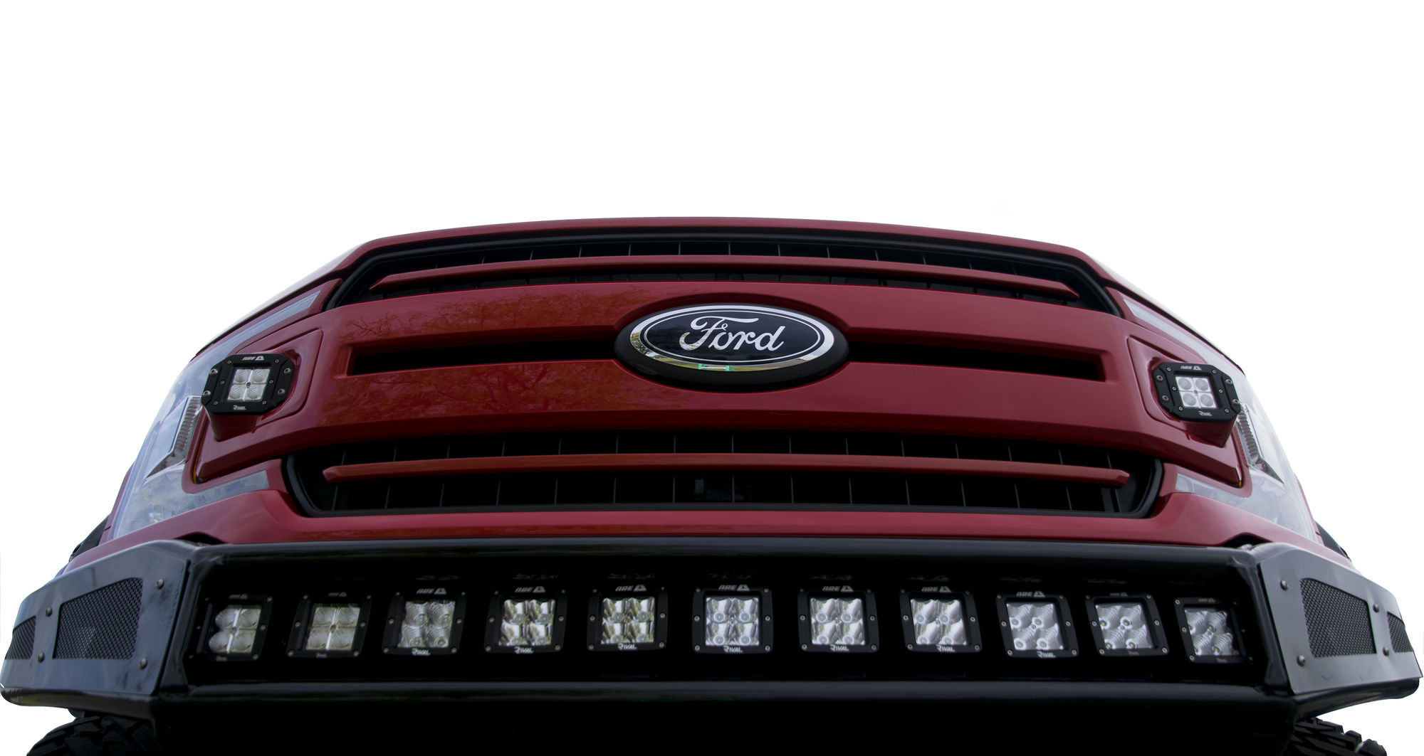 2018 Ford F-150 | 2018 Ford F-150 4x4 XLT SuperCrew by A.R.E. Accessories - Light Bar Shot FordSEMA