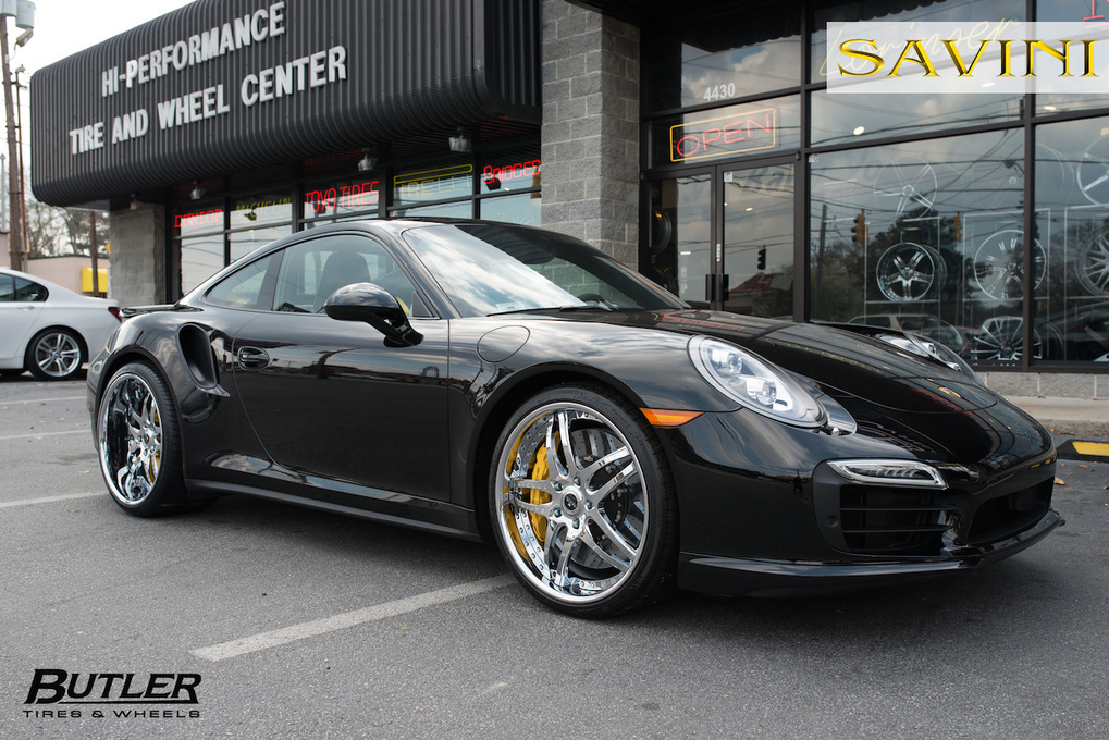 2014 Porsche 911 | '14 Porsche 911 Turbo S on Savini SV2's