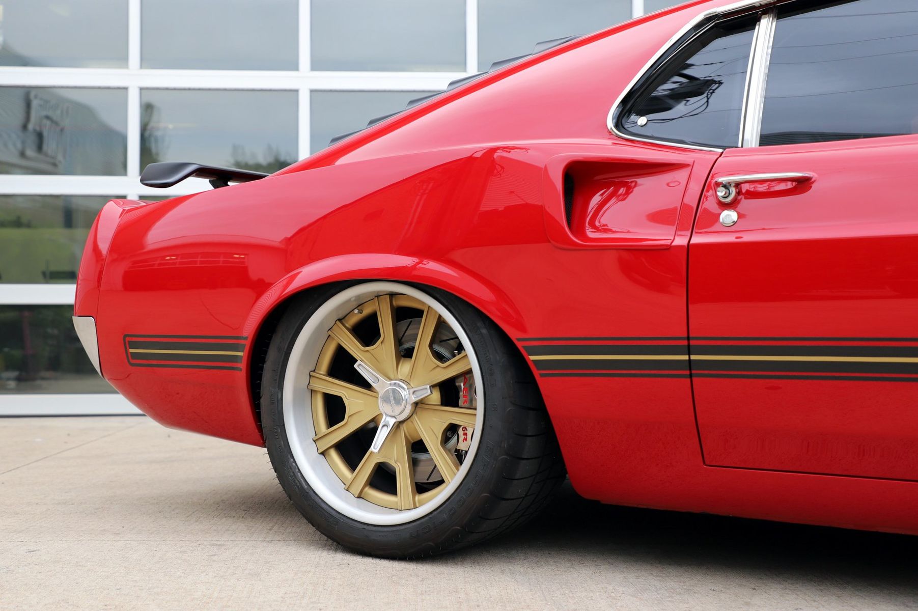 1969 Ford Mustang | Jeff's Roadster Shop-Built '69 Ford Mustang on Center-Locking Forgeline Grudge Wheels