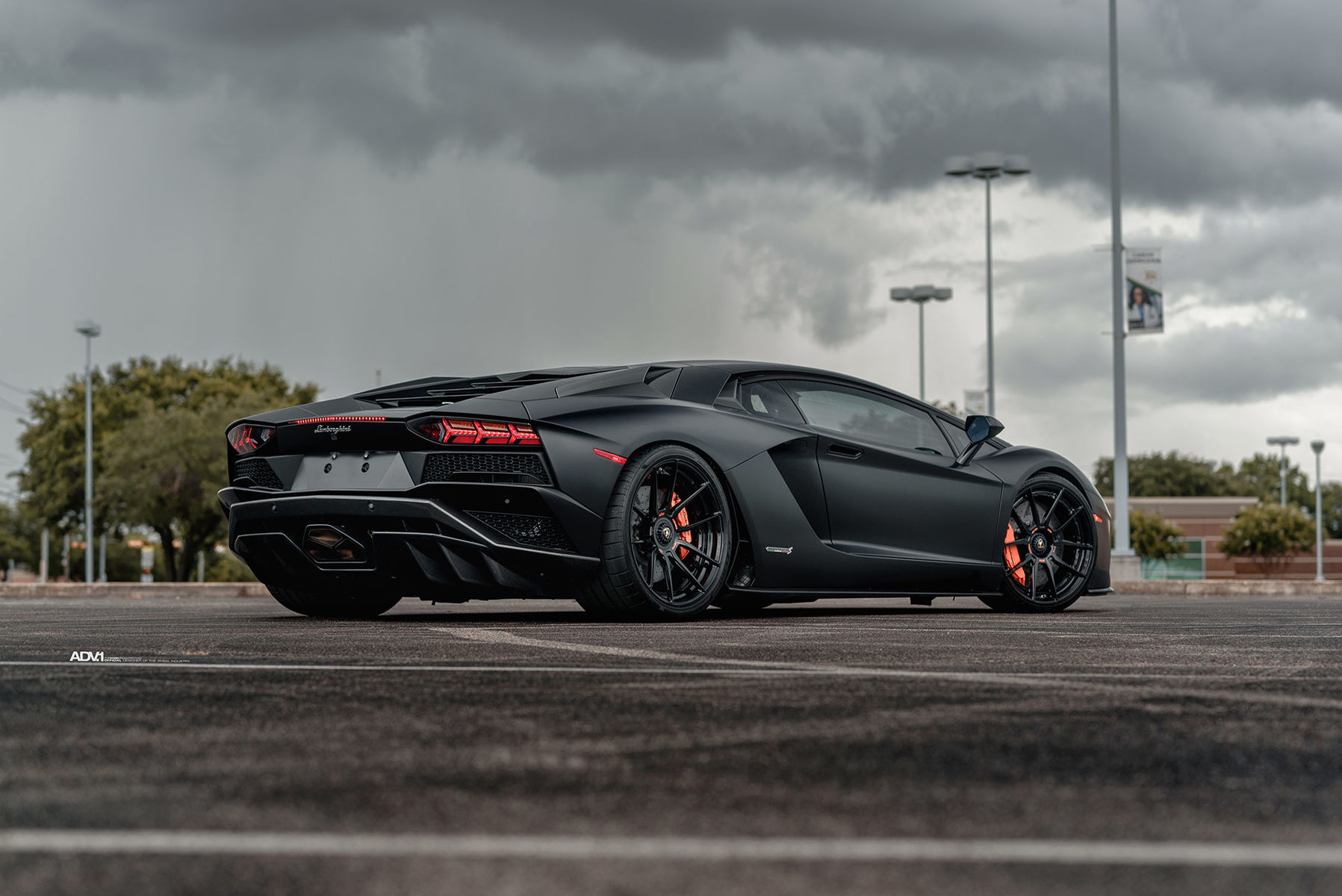 Lamborghini Aventador | Satin Black Lamborghini Aventador S - ADV.1 ADV5.0 M.V2 CS Series Wheels