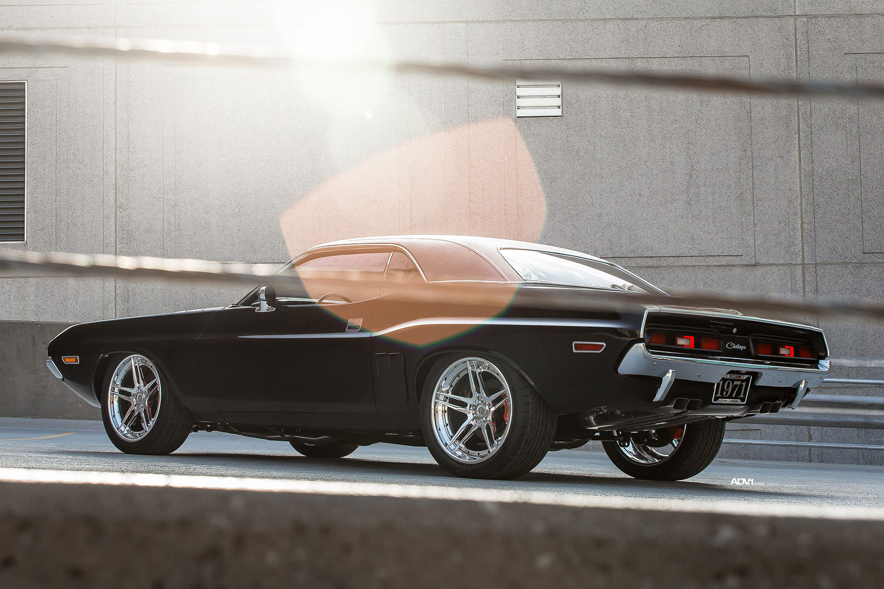 1971 Dodge Challenger | 1971 Dodge Challenger - ADV.1 ADV05 Track Spec CS Series Polished Wheels