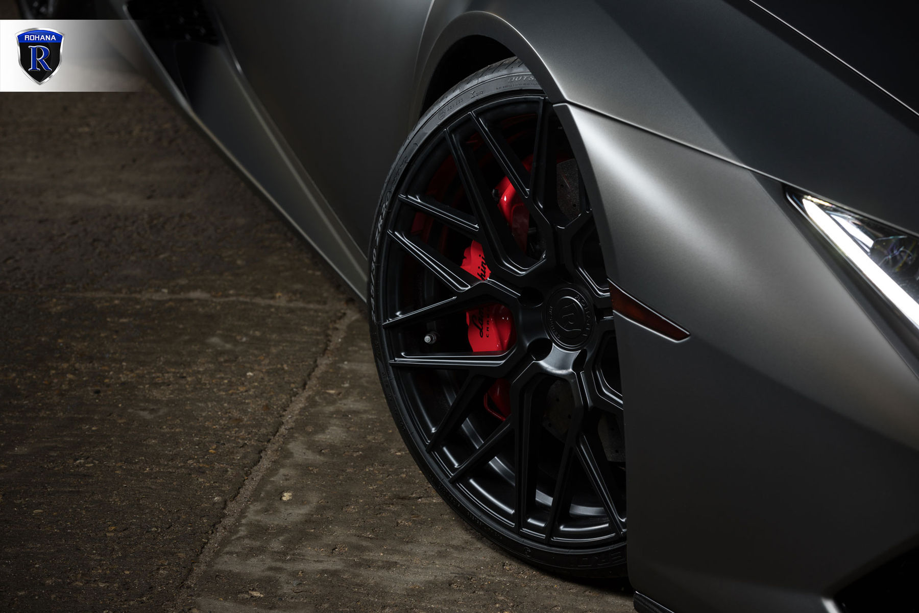 2016 Lamborghini Huracan | Matte Huracan - Black Spokes