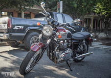 Triumph motorcycle