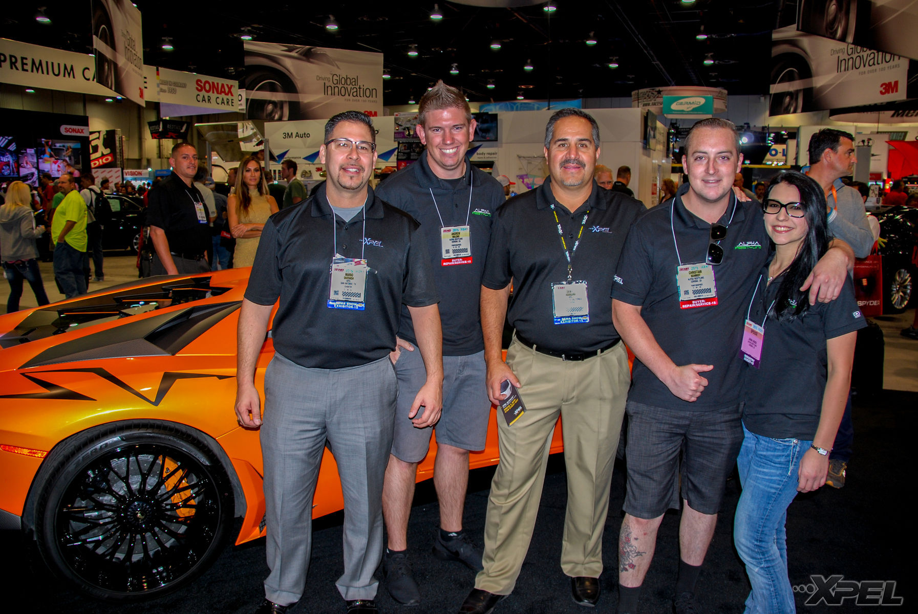 | Shots of the XPEL Booth at SEMA 2015