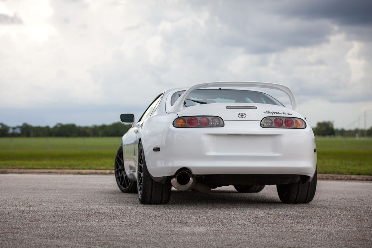 1998 Toyota Supra | C. Lewis' Titan Motorsports Toyota Supra on Forgeline One Piece Forged Monoblock SE1 Wheels
