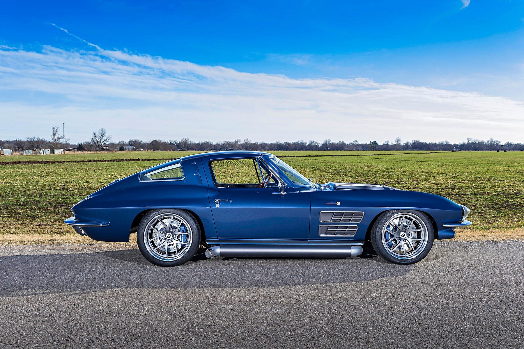 1963 Chevrolet Corvette Stingray | Heartland Customs' 1963 Corvette Stingray on Forgeline VX3C Wheels