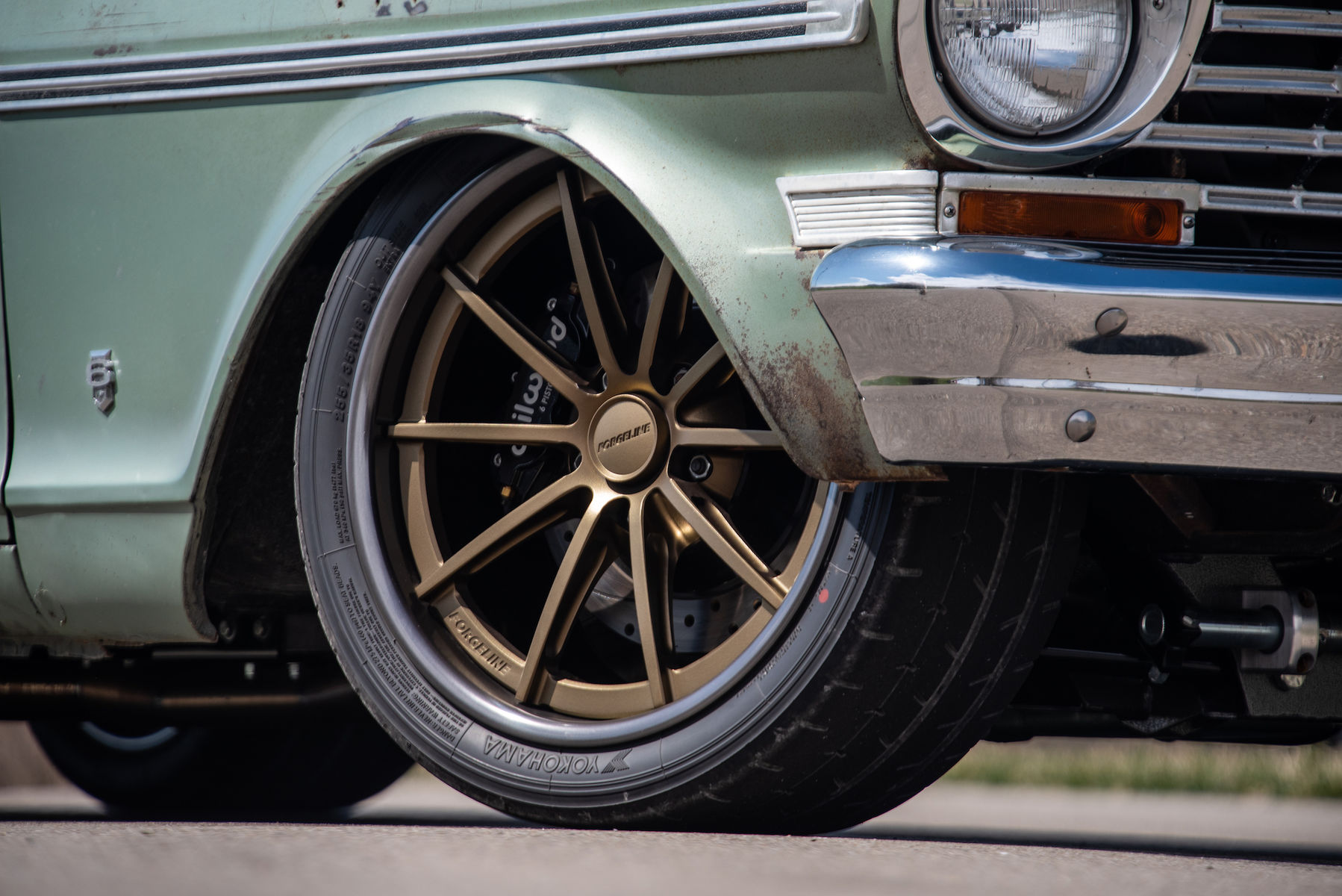 1963 Chevrolet Nova | Brian Stephens’ “Francis” 1963 Chevrolet Nova on Forgeline Forged Three Piece GT3C Wheels