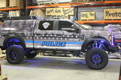 2017 Ford F-350 Super Duty 4x4 XL Crew Cab “MBX350 Matchbox Police” by Skyjacker Suspensions