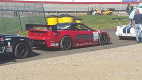 Kip Olson Racing at the 2016 SCCA Runoffs in the Driving Ambition Motorsport Acura NSX on Forgeline One Piece Forged Monoblock GS1R Wheels