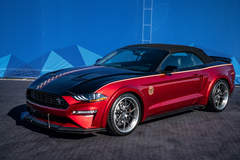 2020 Ford Mustang Convertible Premium By Goodguys - High front 3/4 shot