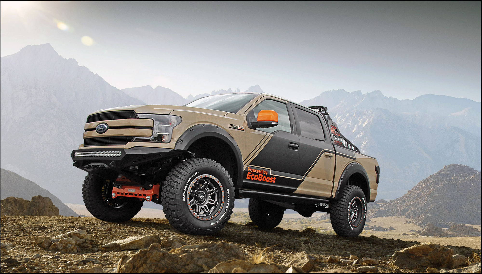 2018 Ford F-150 | 2018 Ford F-150 Lariat SuperCrew by CJ Pony Parts - Offroad FordSEMA