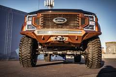 2020 Ford F-350 Crew Cab XLT FX4 by BDS Suspension - low front head on