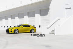 Lexus RCF on Velgen Wheels 