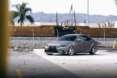 '14 Lexus IS350 F Sport on Concept One CS55's