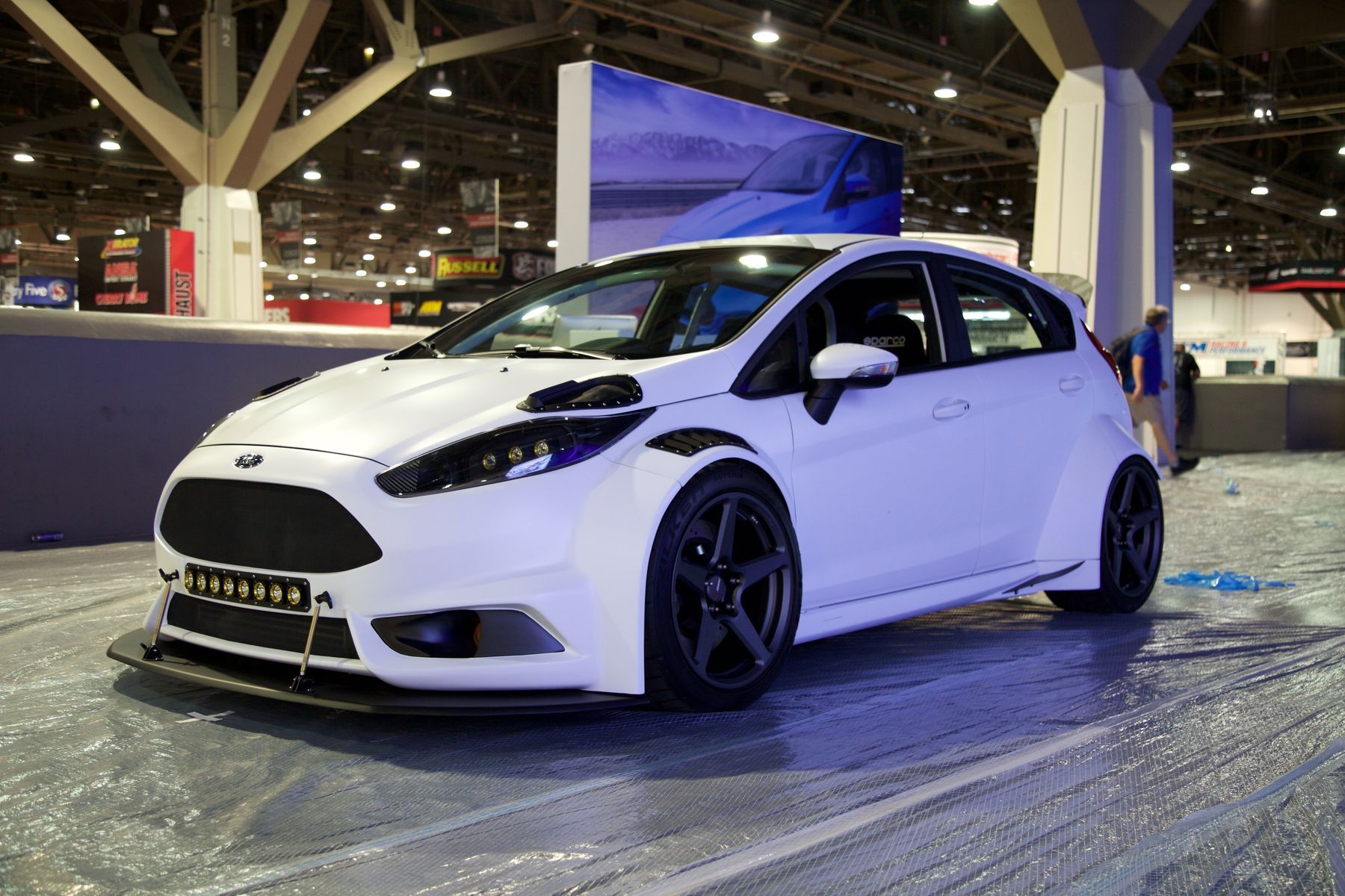 2016 Ford Fiesta ST | 2016 Ford Fiesta ST by Tucci Hot Rods - Driver Side View #FordSEMA