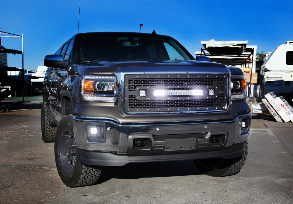 GMC | Rigid Industries LED Grillle – 2014 GMC 1500