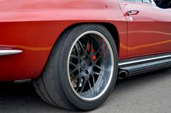 Nick Weber's 1967 Corvette Convertible on Forgeline DE3P Wheels