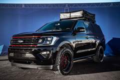MAD Industries 2019 Ford Expedition Limited Stealth Edition - Front 3/4 profile