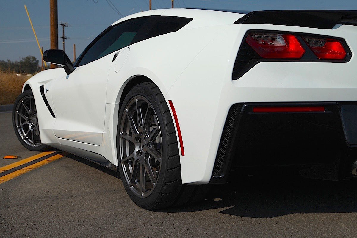 2015 Chevrolet Corvette Stingray | Power Automedia's Project C700 Procharged Corvette Stingray on Forgeline One Piece Forged Monoblock GA1R Wheels