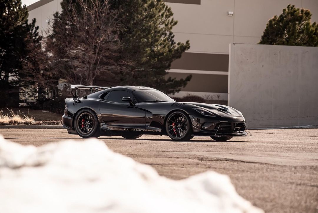 2017 Dodge Viper | Ryan Lewakowski's 2630WHP Twin Turbo Dodge Viper on Forgeline Forged Monoblock GS1R-6 Beadlock Wheels