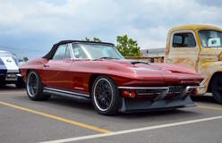 Nick Weber's 1967 Corvette Convertible on Forgeline DE3P Wheels