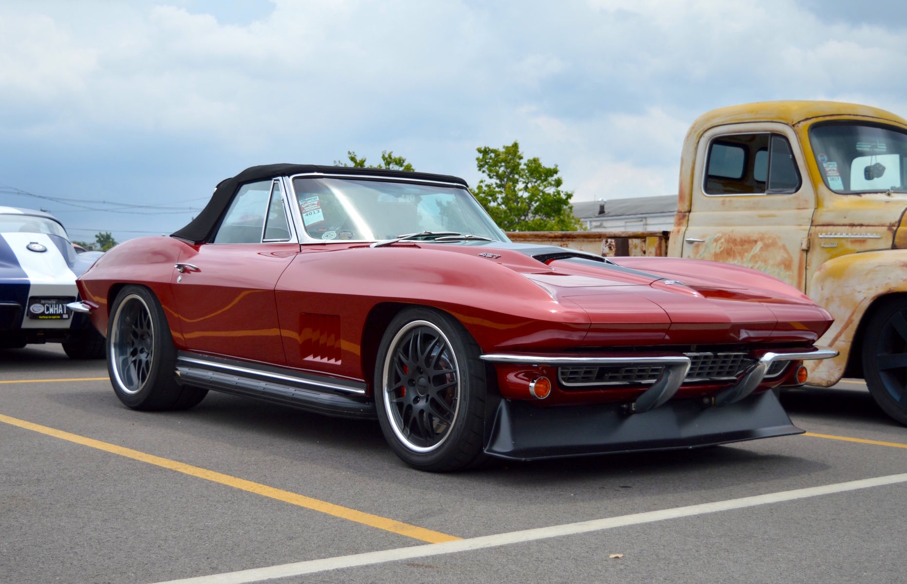 1967 Chevrolet Corvette | Nick Weber's 1967 Corvette Convertible on Forgeline DE3P Wheels