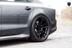 Gray Audi RS 7 - Rear Wheel