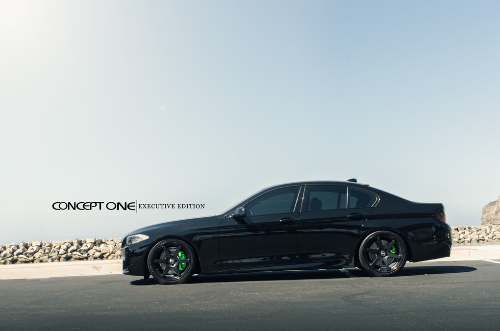 2012 BMW 5 Series | '12 BMW 550i on Concept One CS6.0's