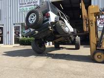 2002 TJ Jeep with Long Arm Kit