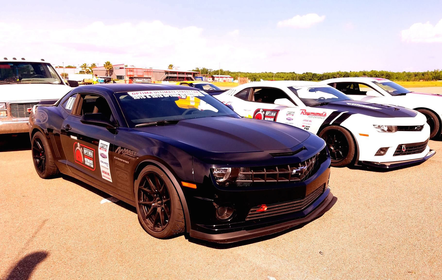 2013 Chevrolet Camaro | Bryan Johnson Wins GT Class at USCA NOLA with 5th Gen Camaro on Forgeline One Piece Forged Monoblock GA1R Open Lug Wheels