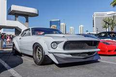 Scott McMurray's Violetto Customs "Cerberus" '69 Mustang on Forgeline VX3C Concave Wheels