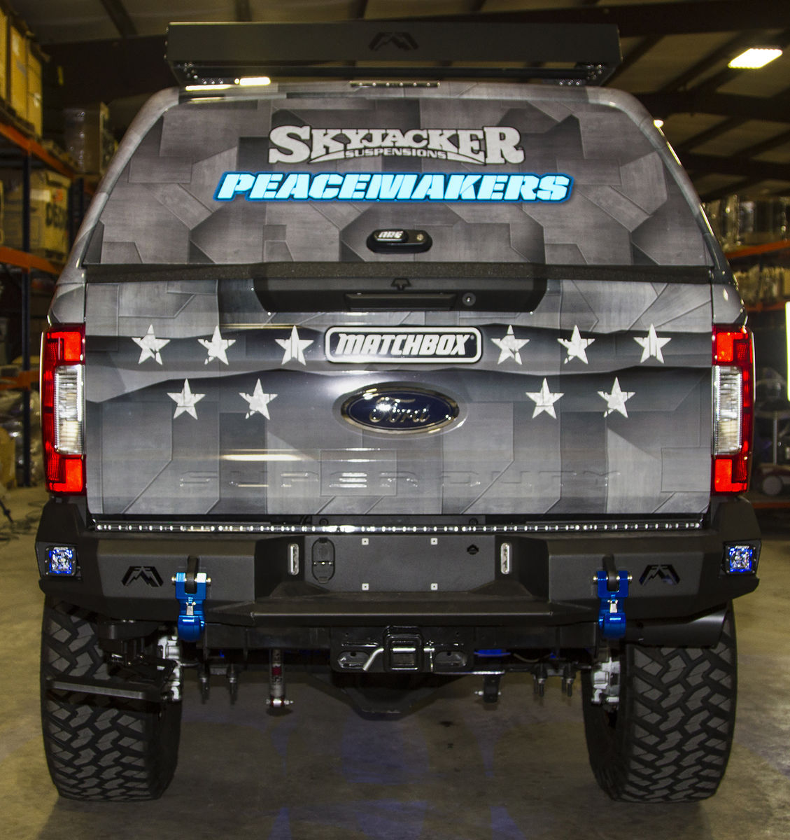 2017 Ford F-350 Super Duty | 2017 Ford F-350 Super Duty 4x4 XL Crew Cab “MBX350 Matchbox Police” by Skyjacker Suspensions