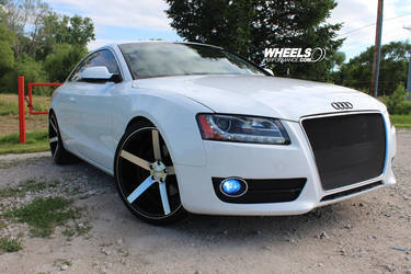 2010 Audi S5 | OUR CLIENT'S AUDI A5 WITH 20" VOSSEN CV3 WHEELS