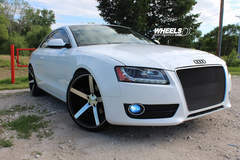 OUR CLIENT'S AUDI A5 WITH 20" VOSSEN CV3 WHEELS
