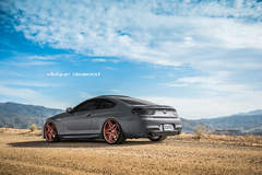 2015 BMW 640i Fitted With 20 Inch BD-8’s in Rose Gold