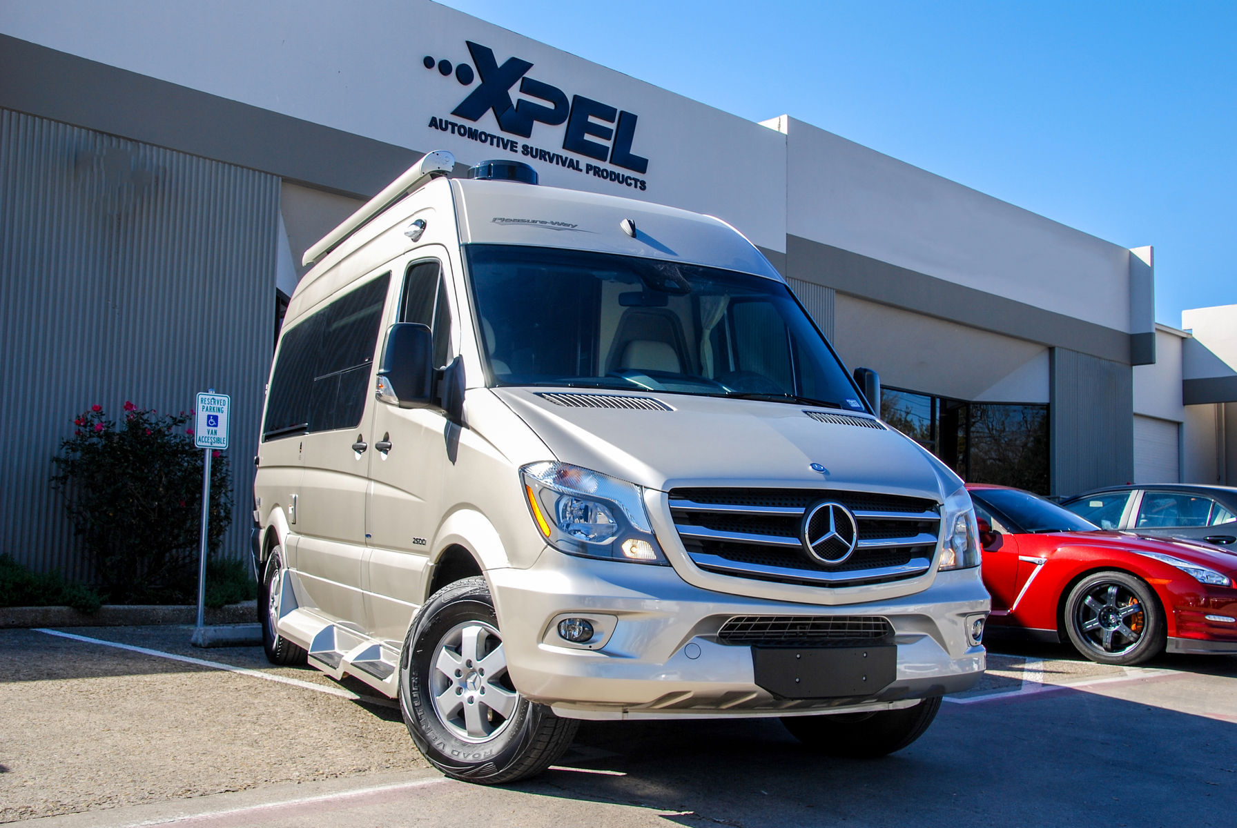 2016 Mercedes-Benz Sprinter | Mercedes Benz Sprinter Van protected with XPEL Protective Films