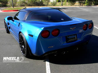 2009 Chevrolet Corvette | OUR CLIENT'S CHEVROLET CORVETTE C6 ZR1 WITH 19/20" HRE P40 WHEELS