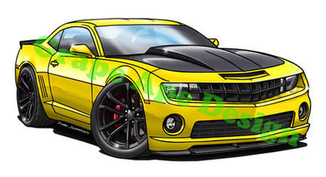2013 Chevrolet Camaro | Chevy Camaro SS 1LE art design