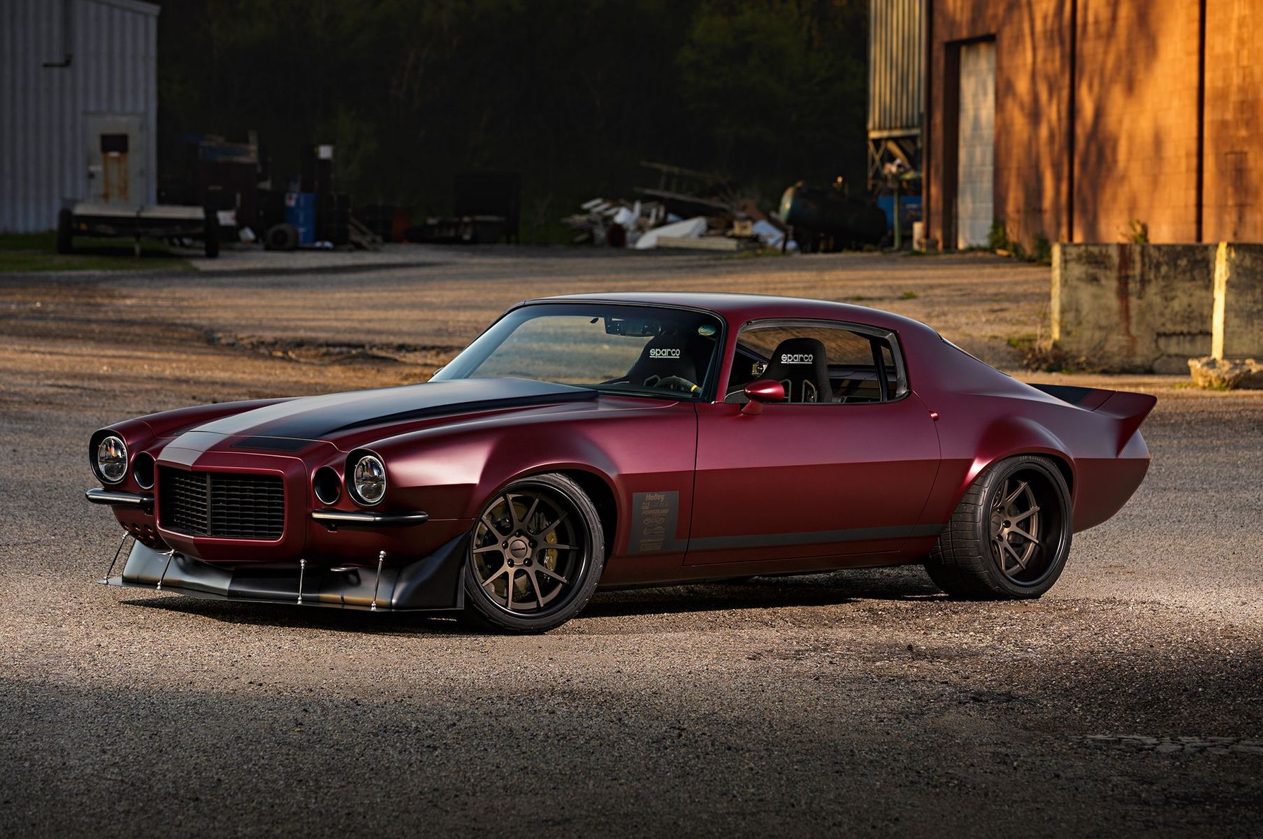 1971 Chevrolet Camaro | Dutchboys Hotrods Protouring 1971 Camaro on Forgeline GA3C Concave Wheels