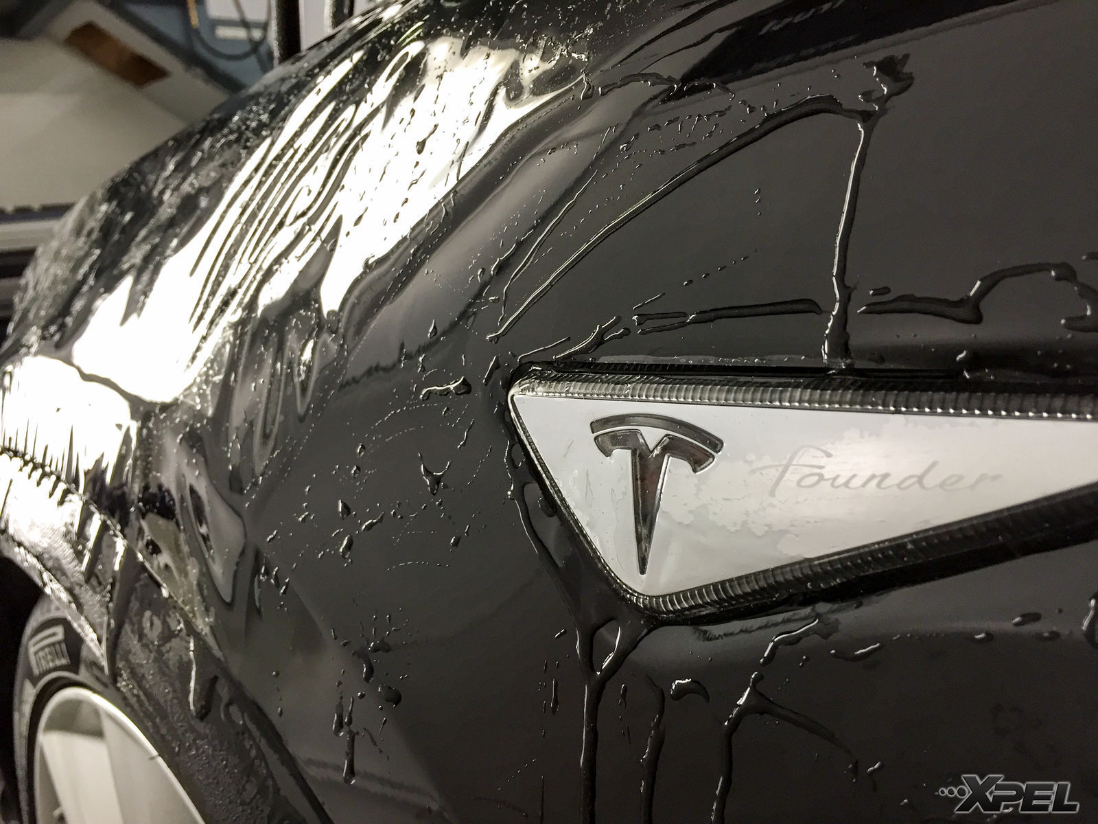 2016 Tesla Model X | Tesla Model X at XPEL Austin for XPEL ULTIMATE clear bra