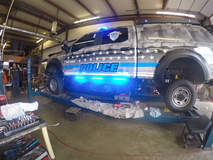 2017 Ford F-350 Super Duty 4x4 XL Crew Cab “MBX350 Matchbox Police” by Skyjacker Suspensions