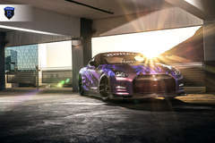 Wrapped Nissan GTR - Sunlight