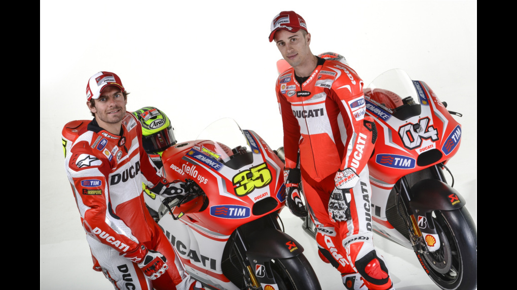 2014 Ducati  | 2014 Ducati MotoGP Press Event - Crutchlow & Dovizioso