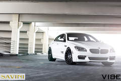 2014 BMW Gran Coupe on 22" Savini BM9 Wheels - Angled and Shining Bright