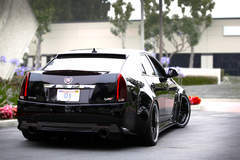 Widebody CTS-V Sedan by D3Cadillac on Forgeline MD3P Wheels