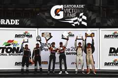 ST Class Podium at the 2015 BMW Performance 200 at Daytona