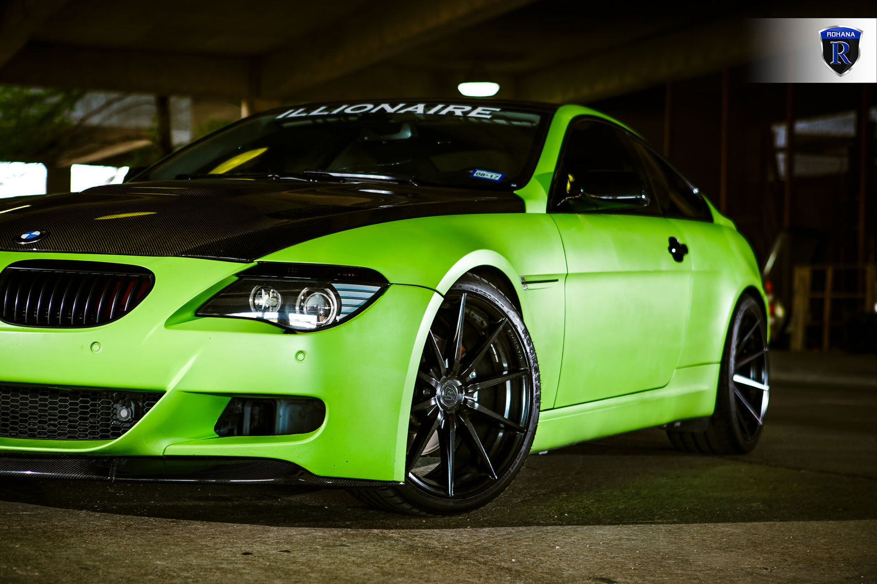 2016 BMW 6 Series | Green BMW 6 Series - Driver Side Spokes