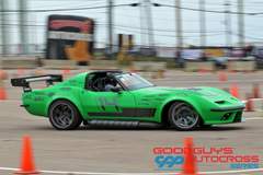 Bob Bertelsen Wins at Goodguys Raleigh in the “Green Mamba” Corvette on Forgeline CV3C Wheels